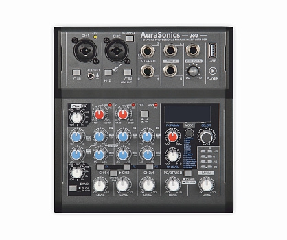 AuraSonics K4 компактный микшерный пульт в Новошахтинске