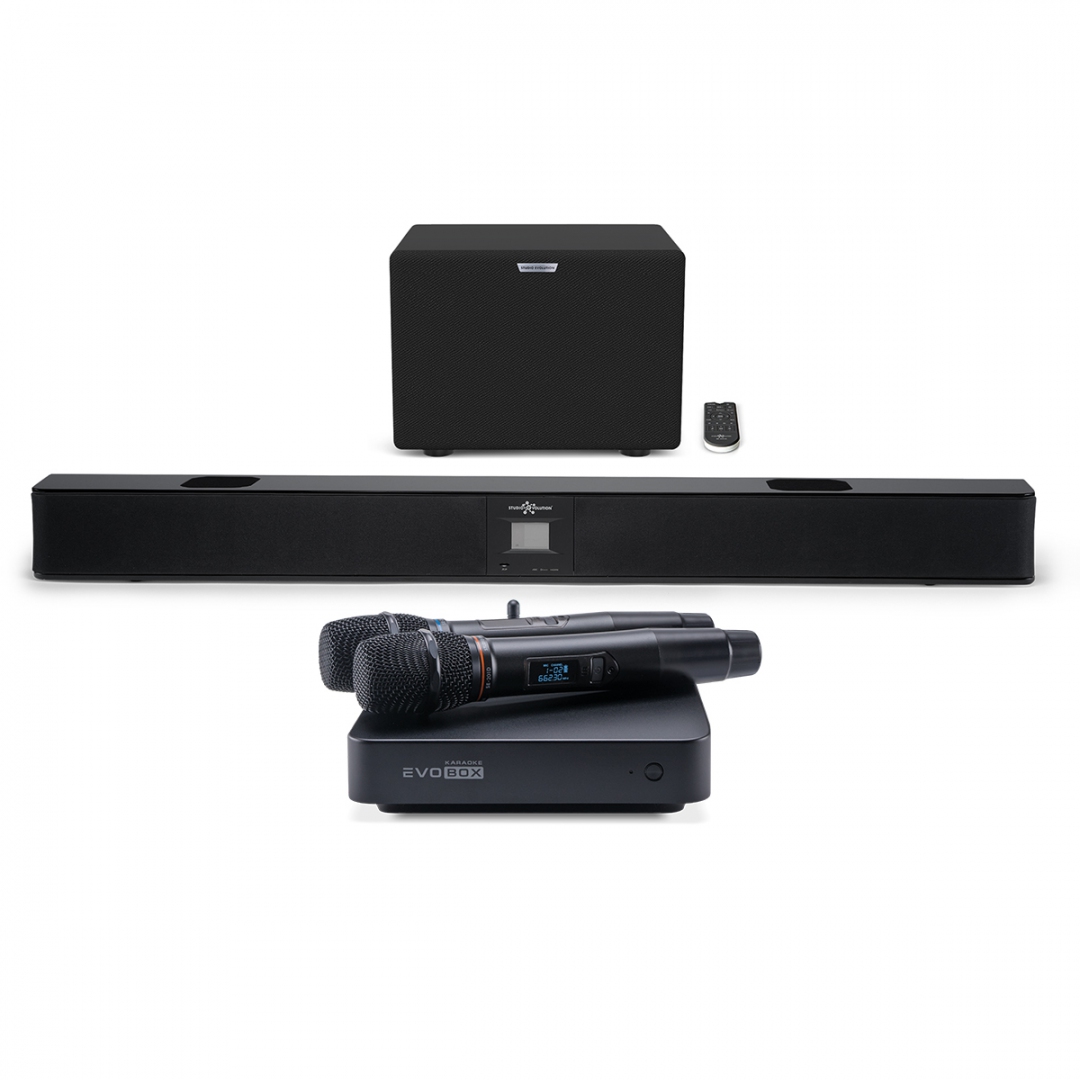 караоке-комплект EVOBOX Plus + EvoSound Bar (саундбар с караоке) в Новошахтинске