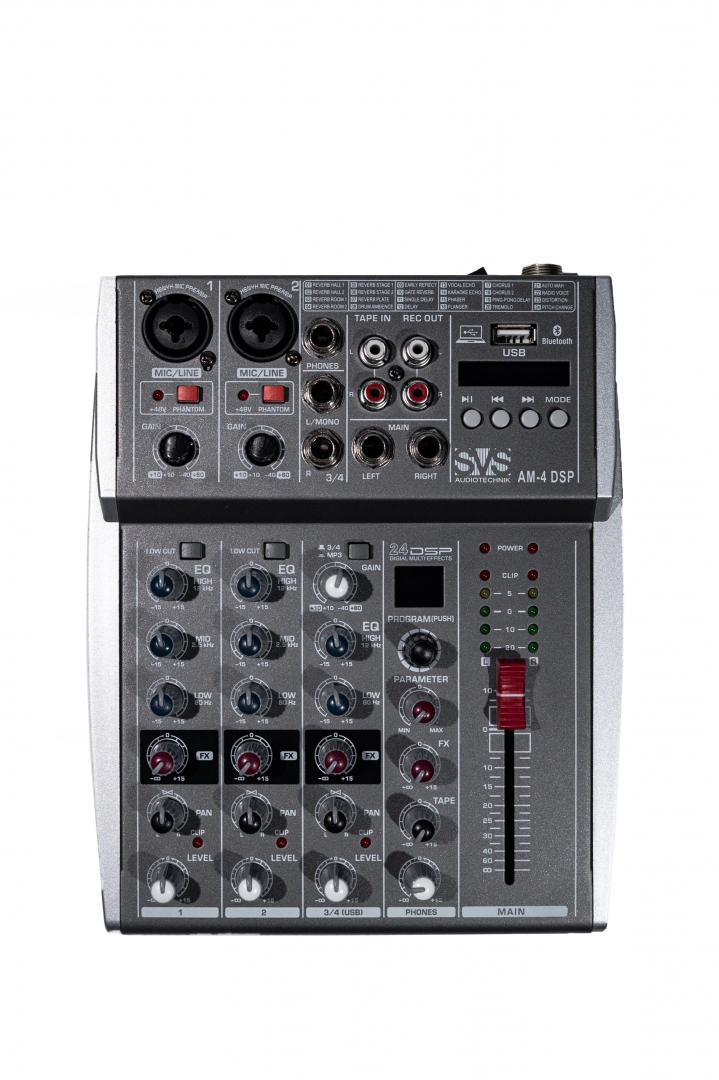 SVS Audiotechnik mixers AM-4 DSP Аналоговый микшерный пульт, 4-канала в Новошахтинске