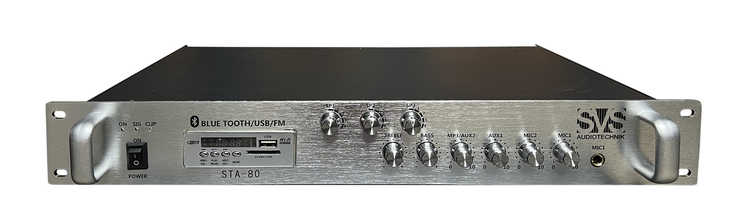 SVS Audiotechnik STA-80 Микшер-усилитель для систем Public Address в Новошахтинске